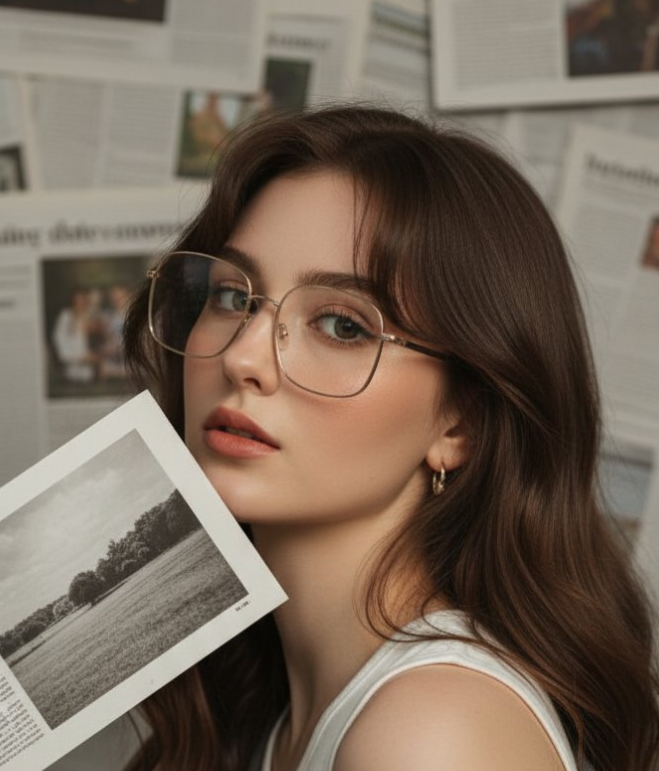 梦幻柔美编辑风肖像