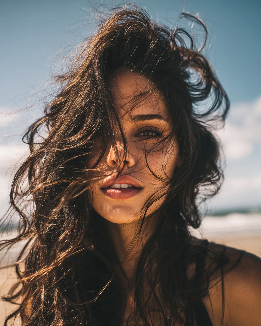 电影感特写肖像