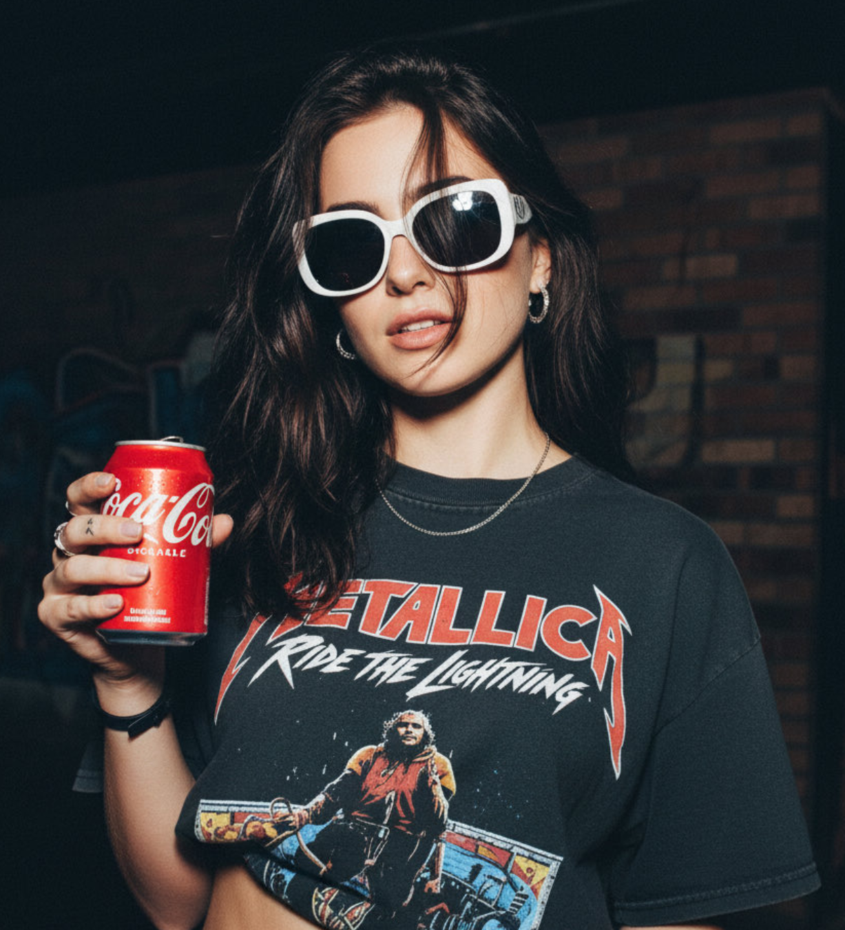 90年代复古风，现代氛围—只有我、我的播放列表和一罐可乐