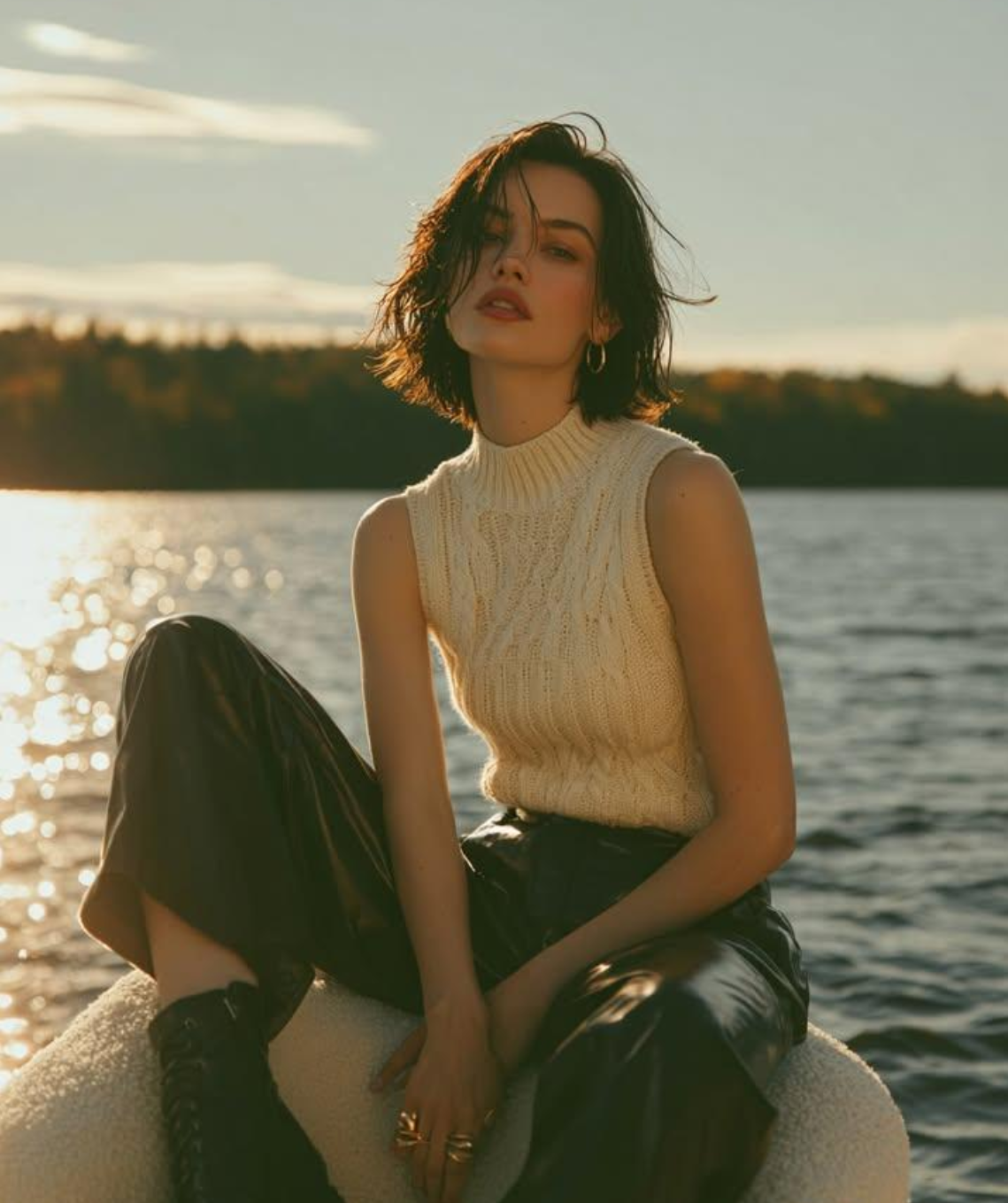 超逼真的时尚编辑摄影